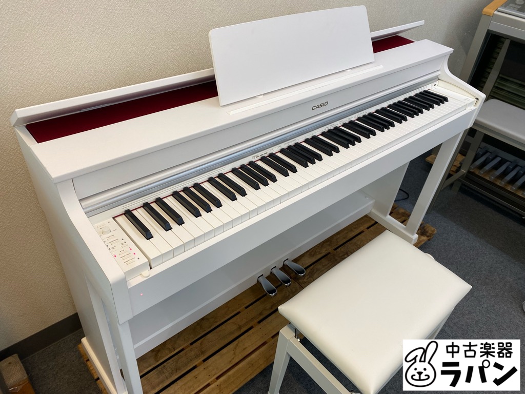 【売却済】CASIO AP-470 カシオ 電子ピアノ 高低自在椅子付き！【2018年製】