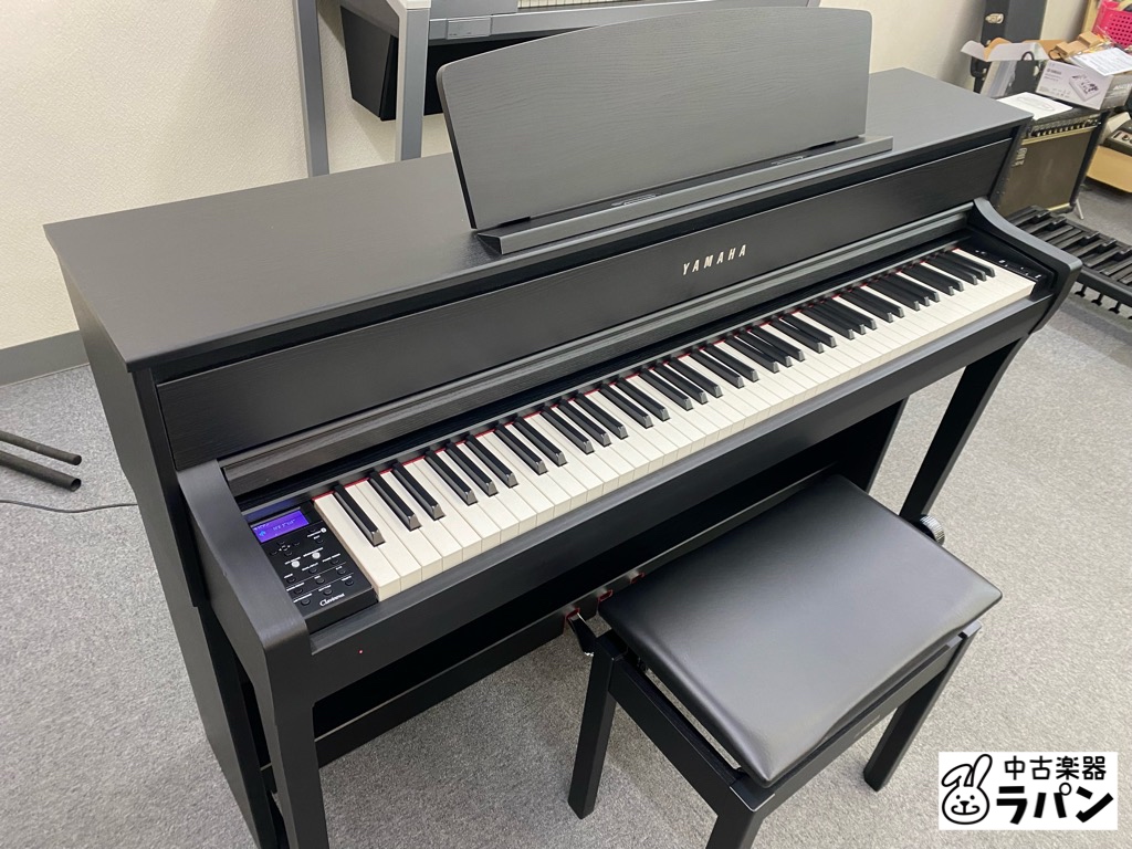 【売却済】YAMAHA CLP-675B ヤマハ クラビノーバ 木製鍵盤 電子ピアノ 【2018年製】