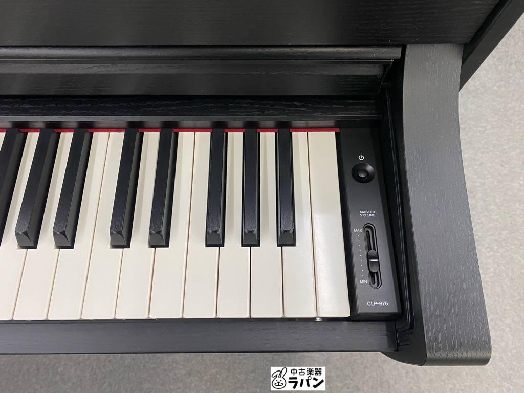 【予約済】YAMAHA CLP-675B ヤマハ クラビノーバ 木製鍵盤 電子ピアノ 【2018年製】